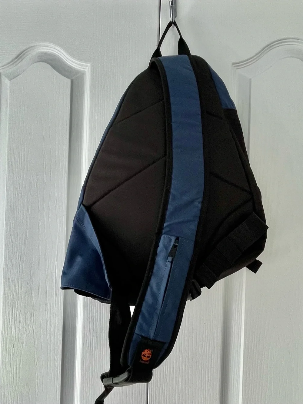 Timberland One Strap Sling Bag Blue &  Black Travel Casual